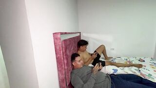 I SHARE A DAYBED WITH MY step BROTHER-IN-LAW AND THAT'S IT PUTTING HIS BIGGEST JOCK IN AND CUMING INSIDE ME - CREAMPIE