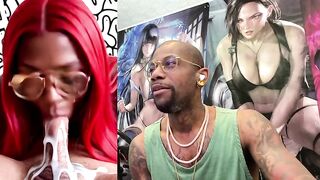 Black Doxy Sucking On A Creamy Jock, Large Breast PAWG Storm Trooper, Taut Hairless Twat Ronald Mc Donald, Cumming On A Small Golden-haired Baths Ornament, AI Generated