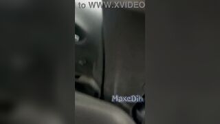 That babe ditched her spouse to hook up with some other dude in the parking lot.