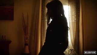 BellesaFilms - Hawt black babe analized & gets a giant load on her body
