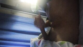 My 1st quarantine tugjob, biggest spunk fountain, Mi primera paja