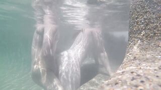 Sexy Teen Pair Have Pool Sex In Airbnb + Ejaculation JAKEANDHOLLY