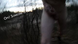 Ops! Indeed close one! - Risky public nudity - Johann Wood
