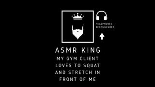 ASMR - Personal coach screws his client. For her, groaning/audio video