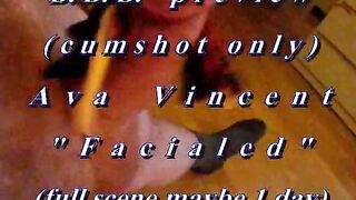 B.B.B. preview: Ava Vincent "Facialed"(cum merely) WMV with slow motion at en