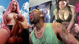 Lengthy Rod Transgender Imp Deepthroating Weenie, Jerking Off And Making A Business Woman Cum Hard, Transgender Ebony Knight, Trans Matrix Whore Getting Anal Banged Whilst Cumming, AI Generated