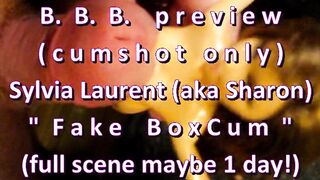 B.B.B. preview: Sylvia Laurent (Sharon) "Fake B0x Cum"(cum merely) AVI noSlom