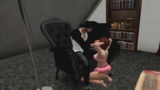 Librarian in Hose Gets Fucked