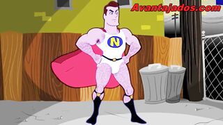 Super Hero Comics Homosexual Porn