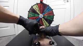 Wheel Of Misfortune # 7 - Flattened Balls - Urethral Insertions - CBT