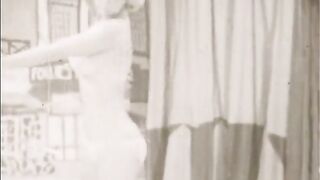 Hawt vintage MILFS fleshly stripping