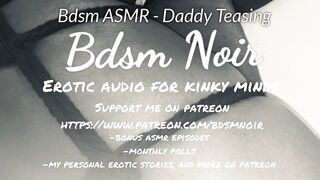 Sadomasochism ASMR - Dad Teasing 