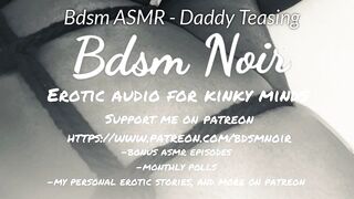 Sadomasochism ASMR - Dad Teasing 