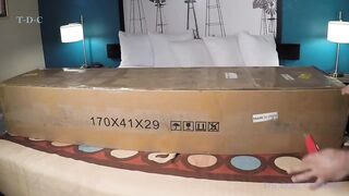 175 cm JY Tall Sex Doll Review Unboxing