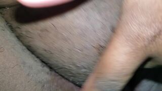 Black Shows U Her Obese Twat And Constricted Aperture