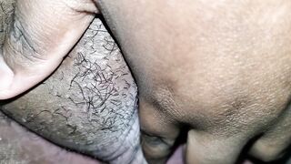 Black Shows U Her Obese Twat And Constricted Aperture