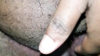 Black Shows U Her Obese Twat And Constricted Aperture