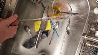 Quick void urine on the ribald dishes