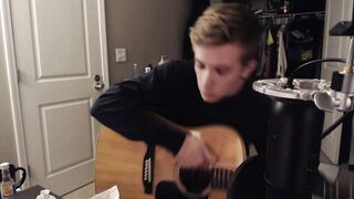 Stepbro plays guitar and eats a burrito (Foot disclose at twenty subs)