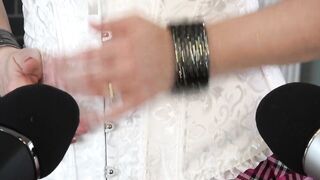 ASMR - Intensive Shirt Scratching Corset With Ann