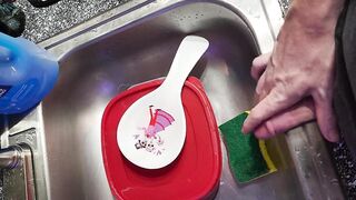 Hopeless full piddle into the sink