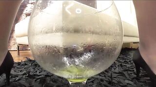 Pipi ins Glas