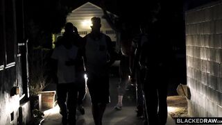 BLACKEDRAW Four College Cuties In MAD BBC Team fuck