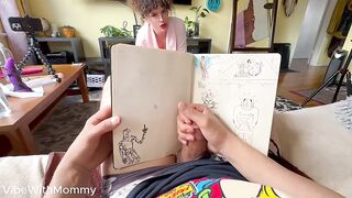 Homework Helper Stepmom Joins The Jerk Session & Gets Her Butt Pounded - Superlatively good Nut Of His Life!