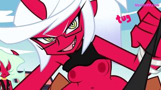 Panty, Stocking, Scanty and Kneesocks Do Beach Activities ( Toon Parody )