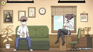 Problematic Subjects(Porn game): Gallery scene