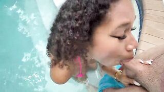 Stepdaughter Seduces U At The Pool : Skyla Sun : Immodest Tale : Danny Foul