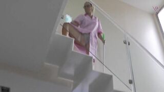 The cleaning squirted all over!