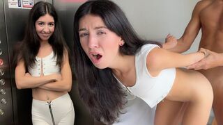 Nymphomaniac Flashed Herself Nude in the Shower in Front of Her Neighbour and Invited Him to Vehement Sex - Katty West