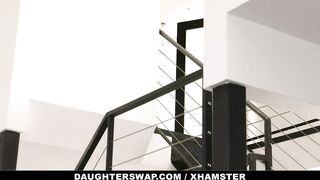 DaughterSwap - Teen Gals Get Lascivious For Step Daddy Ramrod