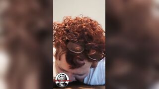 Some other gummy blow job with granny V