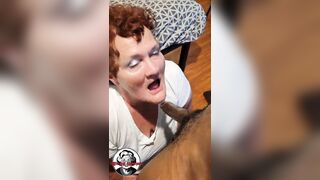 Some other gummy blow job with granny V