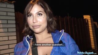 Public Agent This guy spunks on Heidi Van Hornys soaking soaked twat