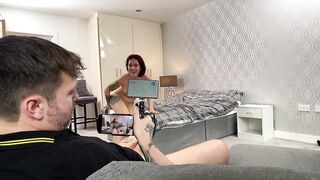 Danny D Creampies British Hotwife During the time that Her Cuck Husbands Watches