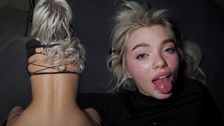 Cumslut Girl Takes It From Behind