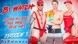 "It's so hawt right now....I WANNA SCREW U" - Adira Allure, Steve Rickz, Sage Roux - Biphoria