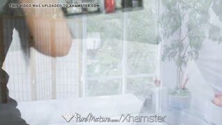 PUREMATURE Breasty mother I'd like to fuck real estate agent Romi Rain screwed