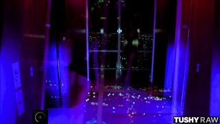 TUSHYRAW Glamorous Violet Starr likes getting her taut butt banged