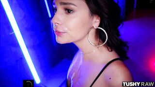 TUSHYRAW Glamorous Violet Starr likes getting her taut butt banged