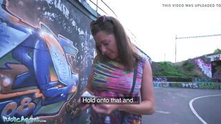 Public Agent Elisa Tiger Screwed Doggy style Beneath Highway