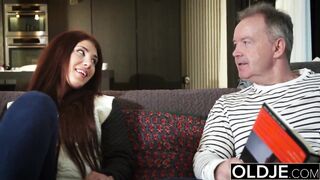 Natural Youthful Teenie Doggy style and Deepthroat Sex with Gray