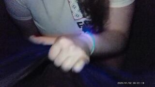 Teen Sucks My Dick & Disrobes In Public