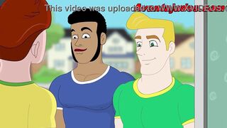 Toon Homo Porn Players in an Fuckfest