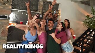 REALITY KINGS - Breathtaking Tiffany Tatum Goes From Sneaky Bath Enjoyment To An Intensive Upstairs Anal Screw