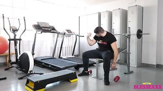 Giving it to the sexy personal coach