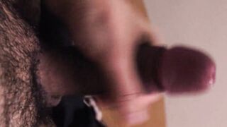 Using my cum as lube